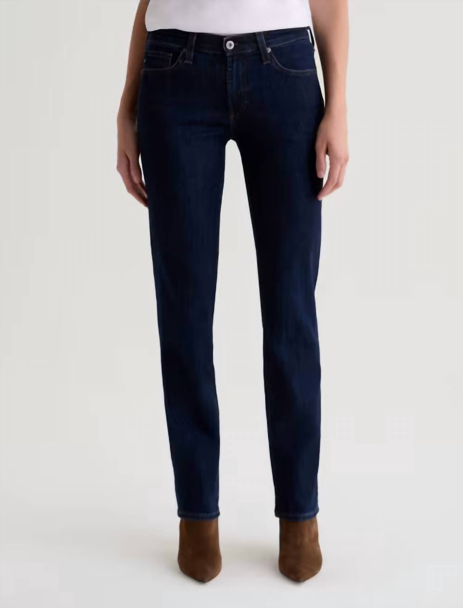 Ag Jeans - Sandra Low-rise Straight Leg Jeans