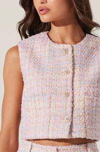 Astr - Wynn Tweed Vest