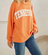 Tea N Rose - Tennessee Embroidery Sweater