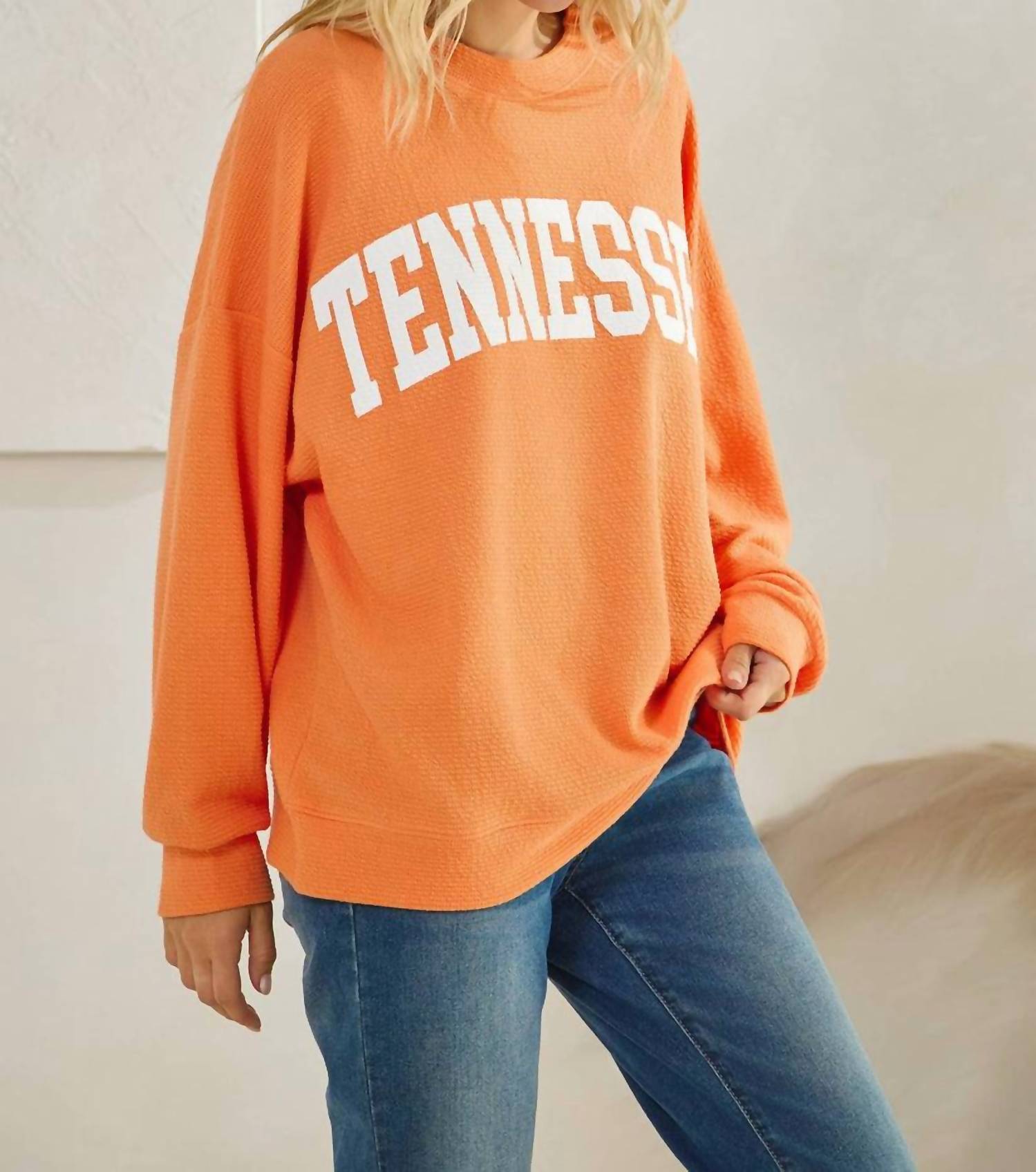 Tea N Rose - Tennessee Embroidery Sweater