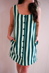 Frnch - Ridge Road Terry Cloth Stripe Midi Dress