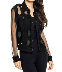 Adore - Studded Mesh Jacket