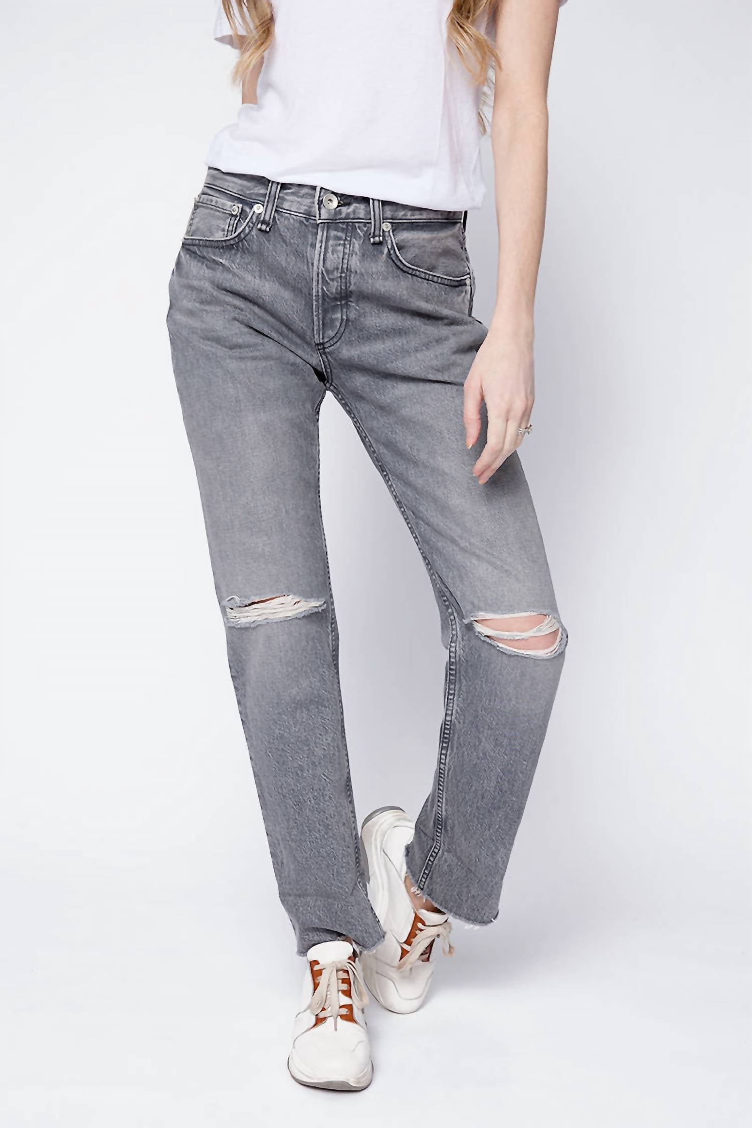 Rag & Bone - Rosa Mid-rise Boyfriend Jean