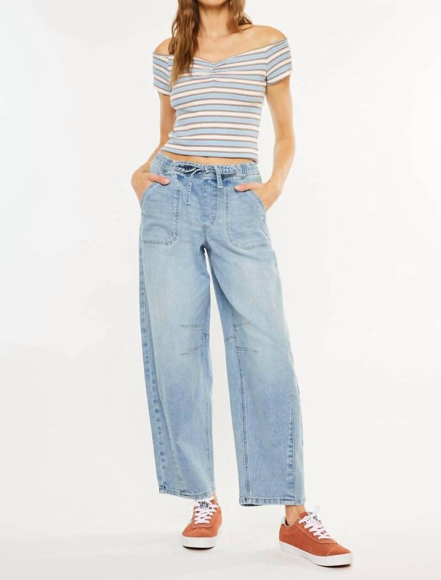 Kancan - Starlet Ultra High Rise Horseshoe Jeans