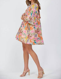 Fate Aria Mini Dress in multi - women's dress - view 8
