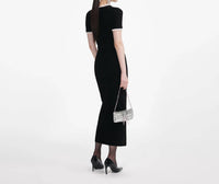 Self-Portrait - Chenille Knit Midi Dress