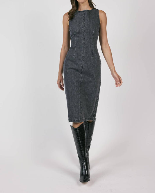 Sage The Label - Transformative Denim Midi Dress