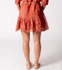 Miguelina - Dixie Lotus Embroidery Mini Dress
