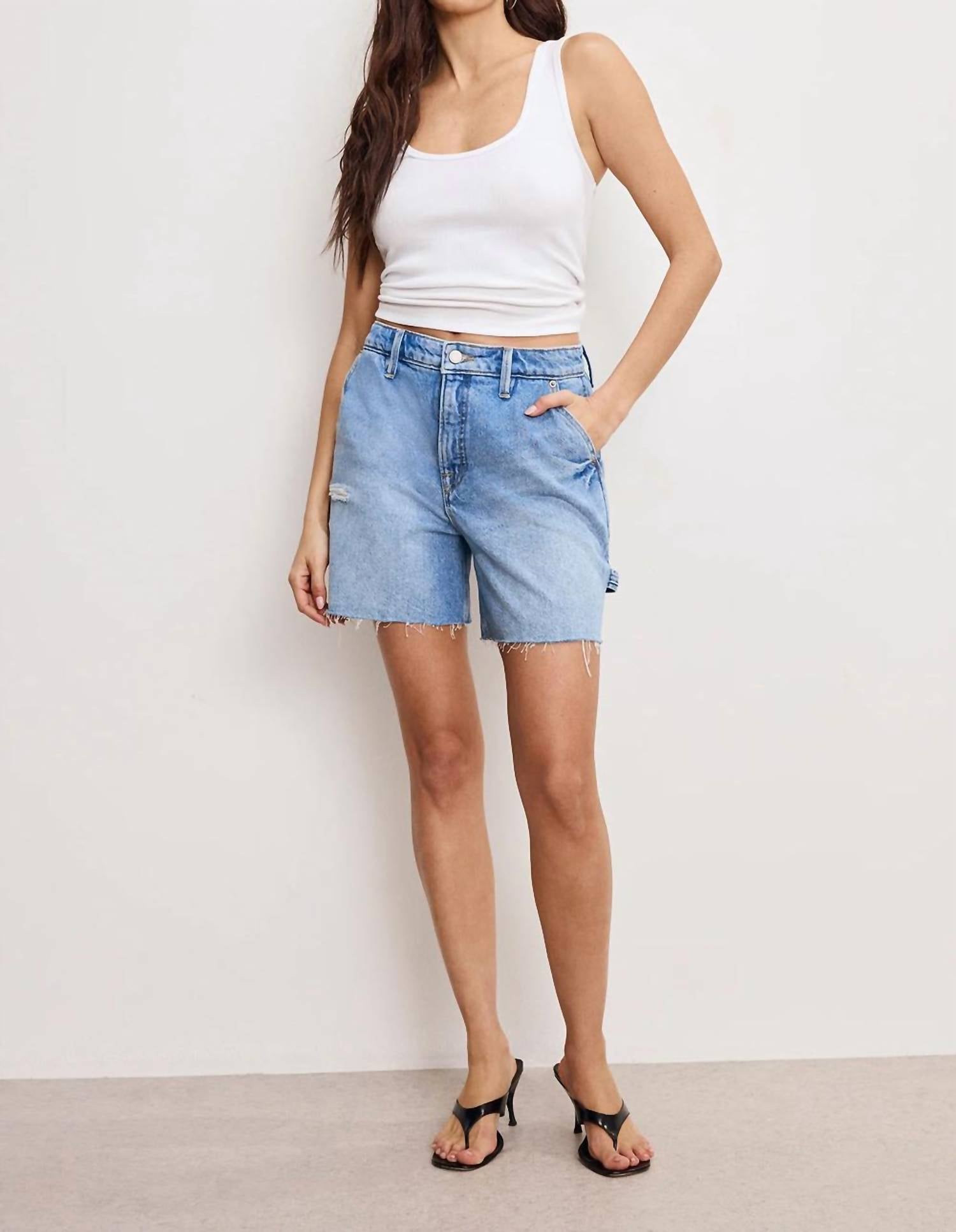 Good American - Carpenter Long Shorts