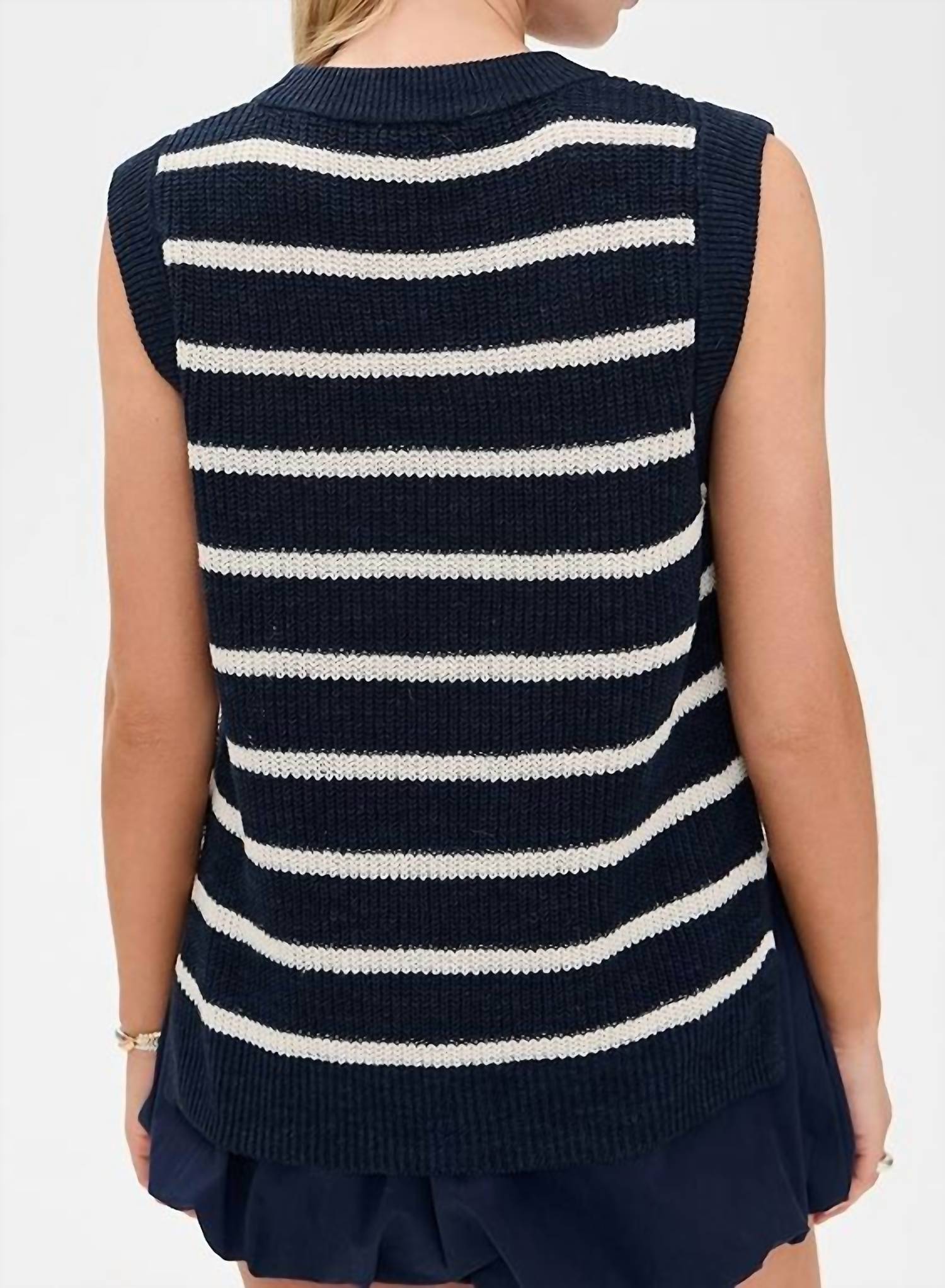 Faherty - Miramar Linen Sweater Tank Top