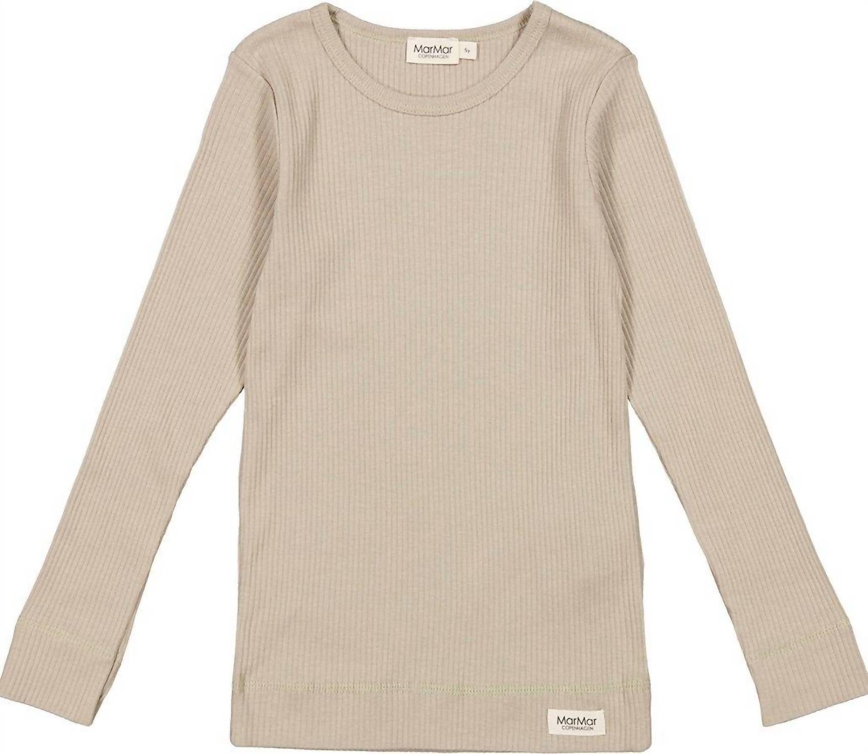 Kids Ribbed Long Sleeve Shirt