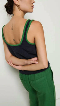 Nation Ltd - Peggy Sue Two Tone Sweater Tank