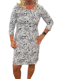 Lulu-B - 3/4 Sleeve Mini Dress