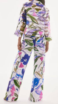 Joseph Ribkoff - Floral Buttoned Casual Jacket