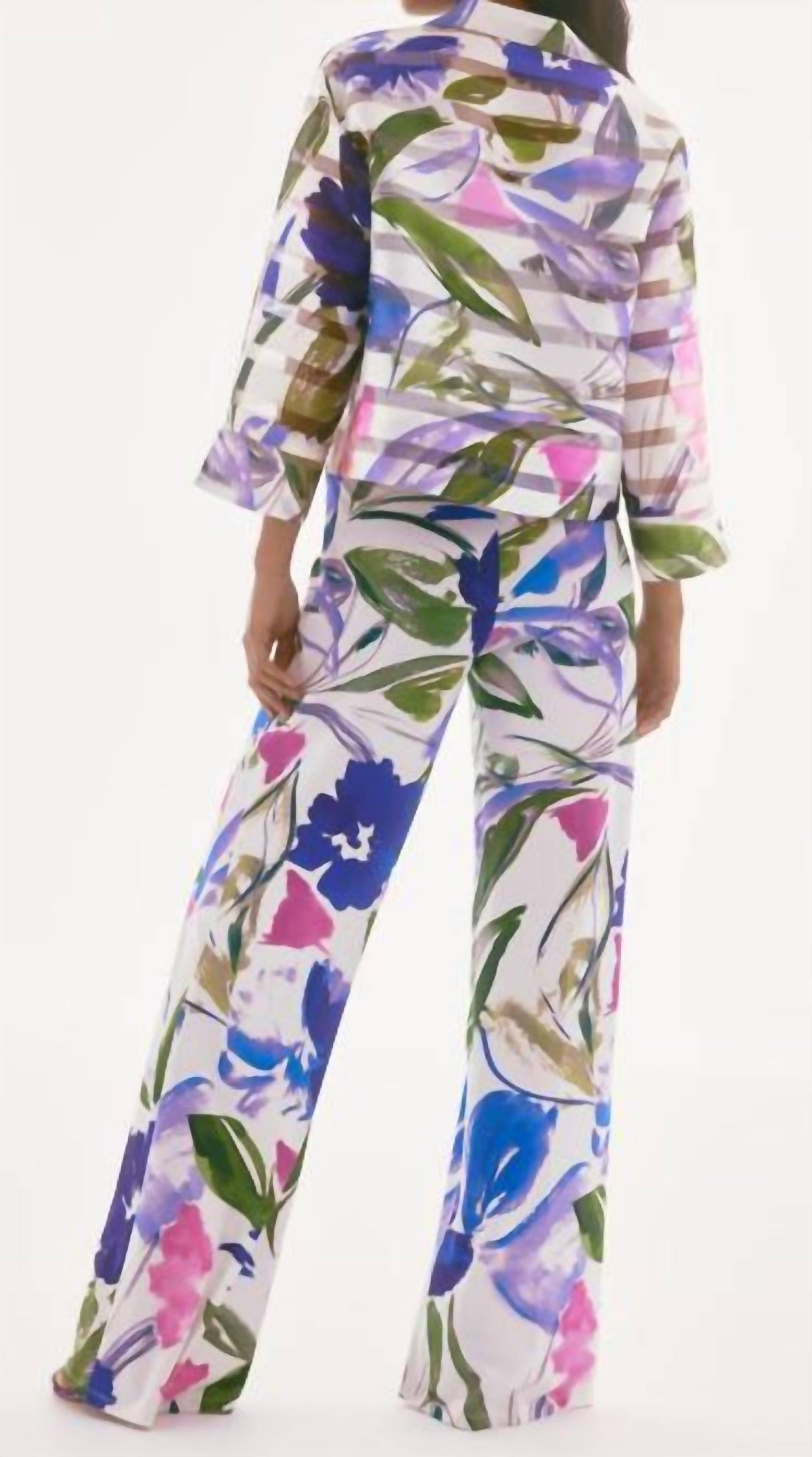 Joseph Ribkoff - Floral Buttoned Casual Jacket
