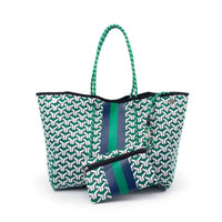 Skysheen - Women's Maze Neoprene Tote Bag