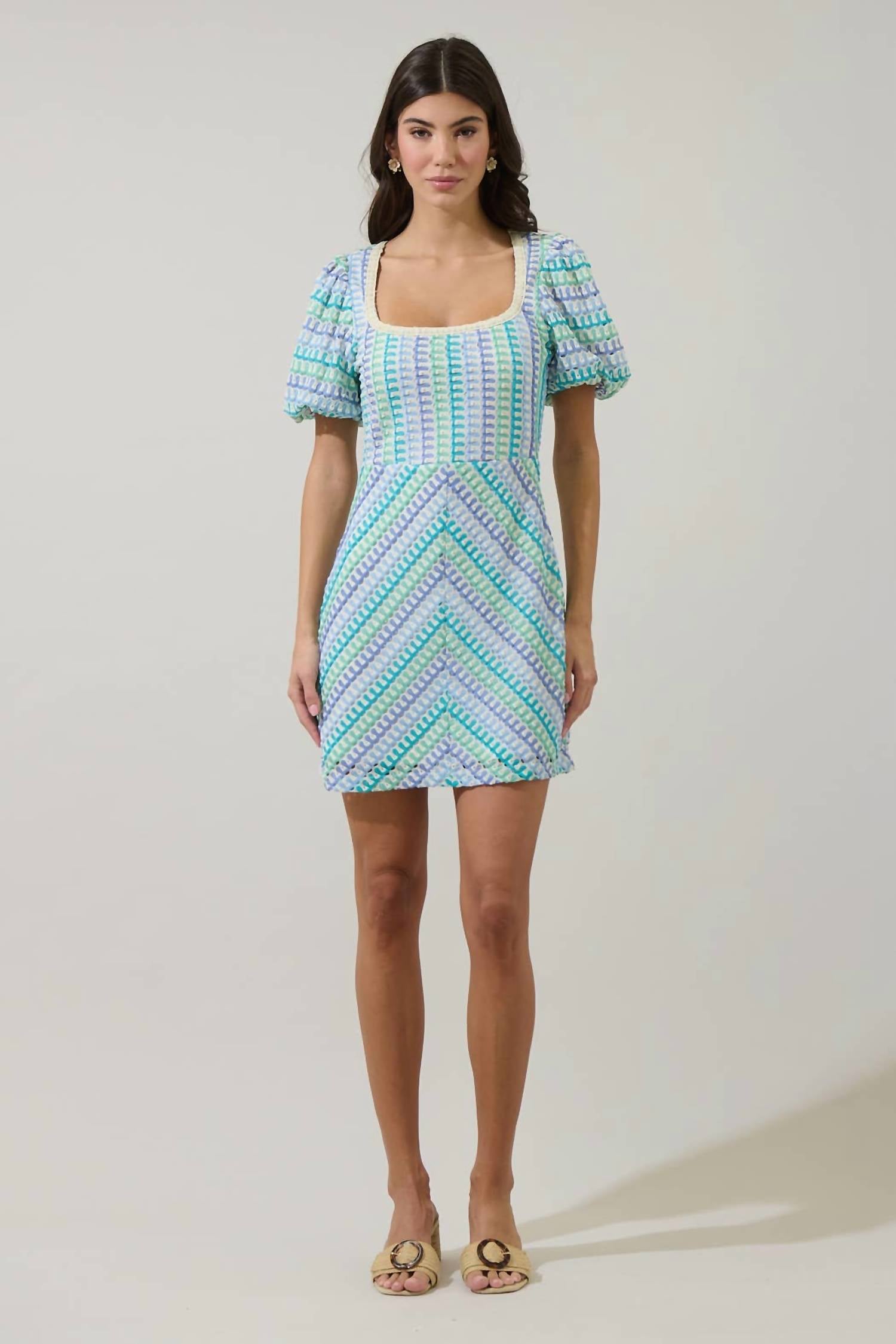 Sugarlips - Widley Crochet Reyna Mini Dress