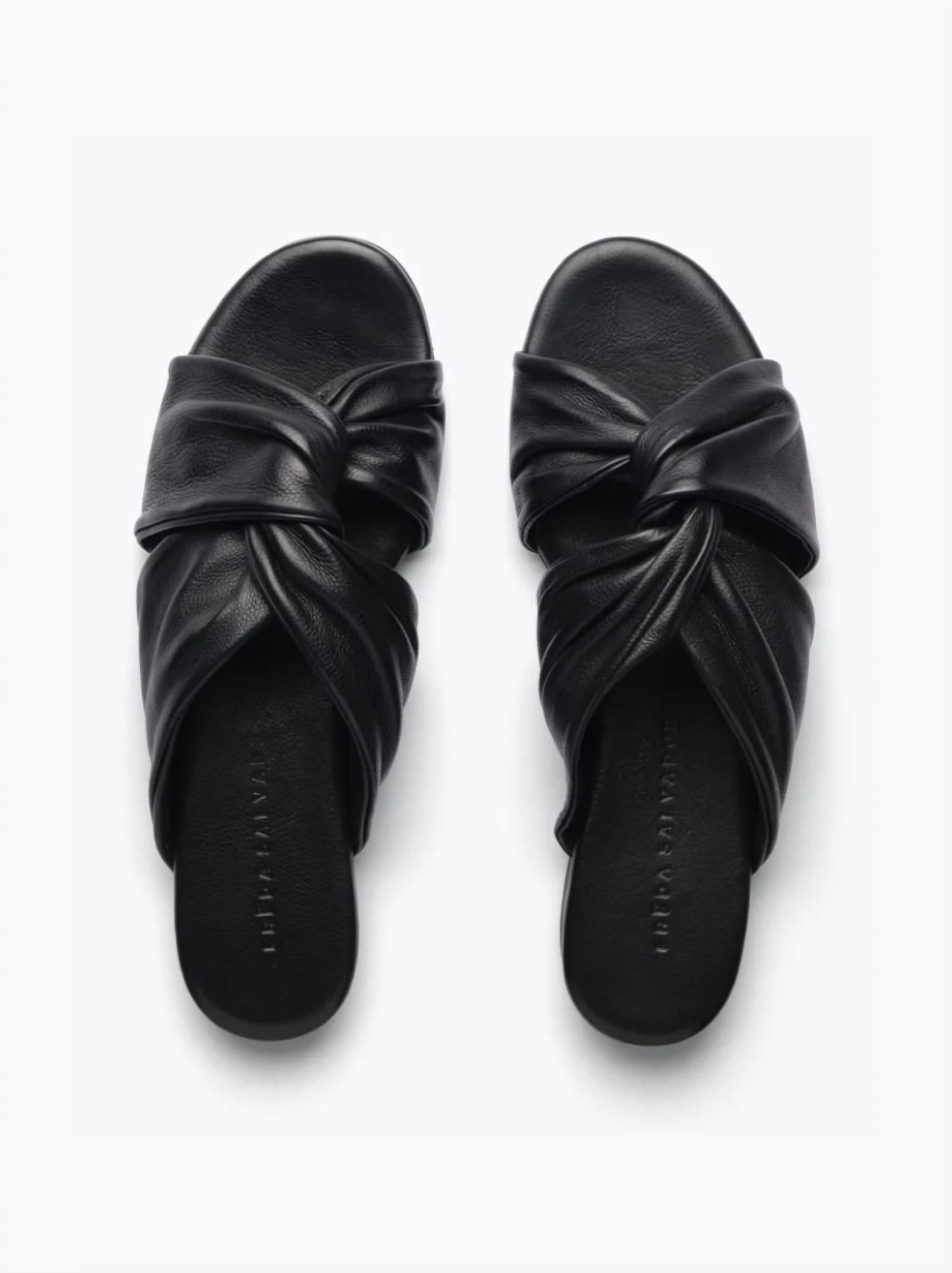 Freda Salvador - Women's Carlota Twist Leather Sandal