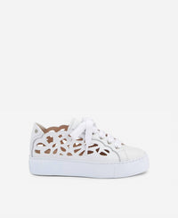 AGL Women's Mandi Cutout Sneaker in white - women's sneaker