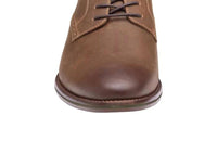 JOHNSTON & MURPHY Men's Conard 2.0 Plain Toe Oxford Shoes in tan oiled leather - men's loafer - alternate view