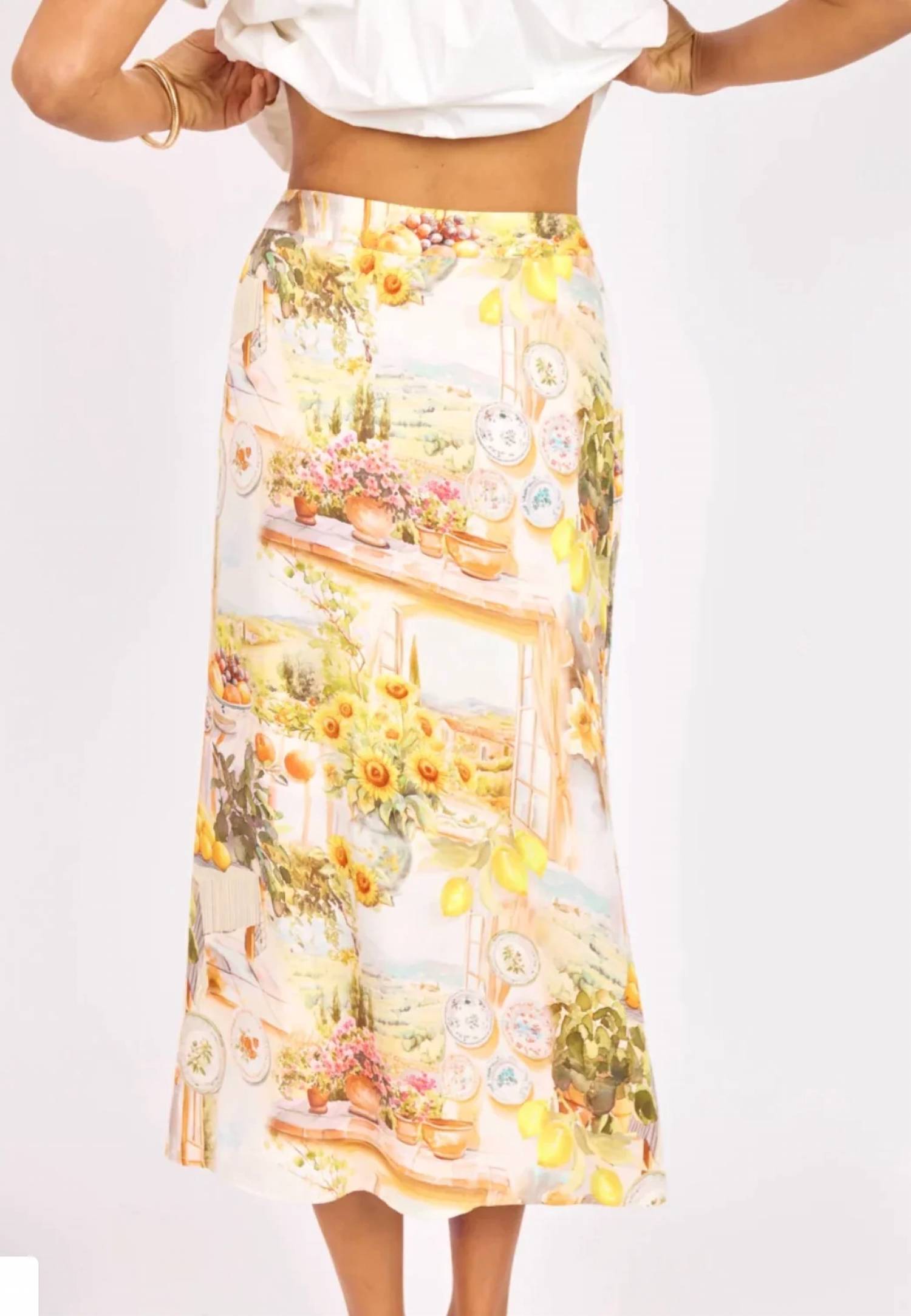 Sage The Label - Lemoncello Midi Skirt