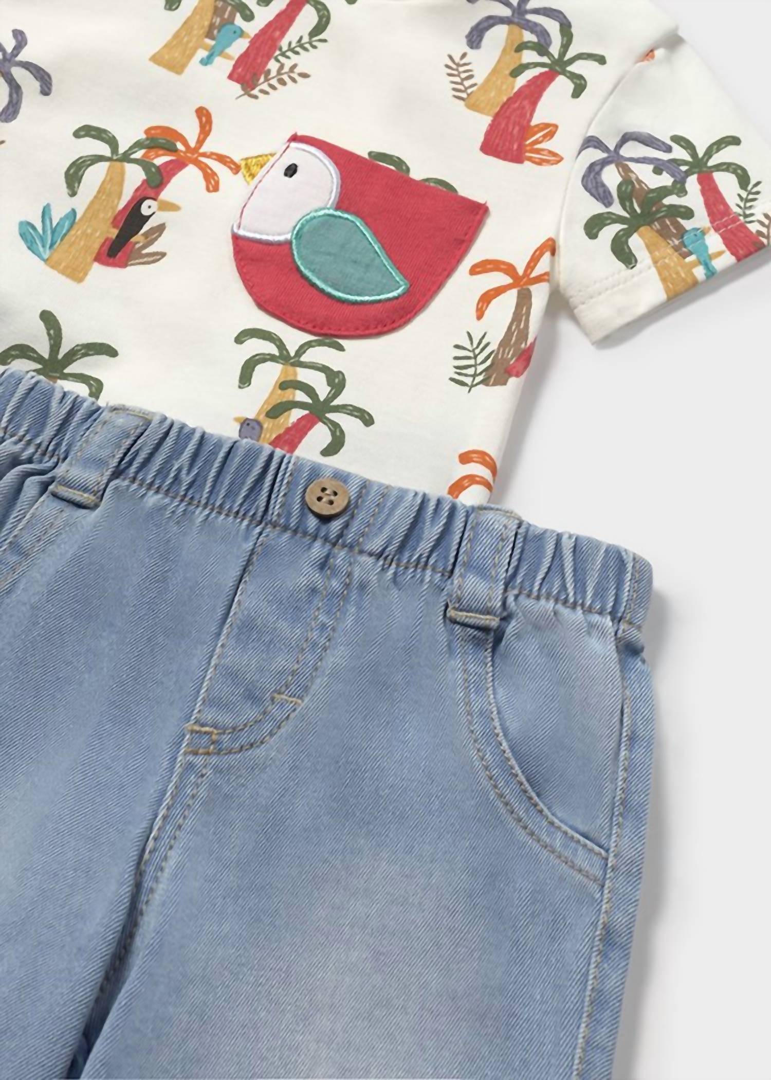 Mayoral - Boys' Toucan Pocket Tee And Short Set