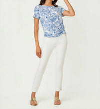 Lilly Pulitzer KEY WEST TOP in starlight navy zoology - women's t-shirt - view 5