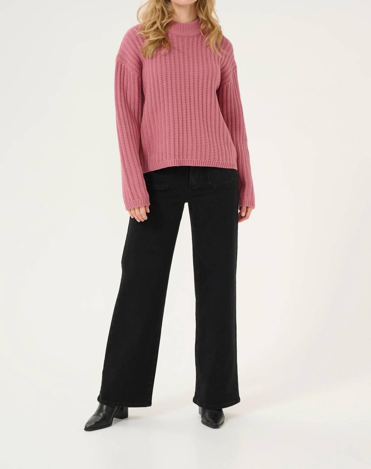 Kaffe - Kabess Crew Neck Long Sleeve Pullover