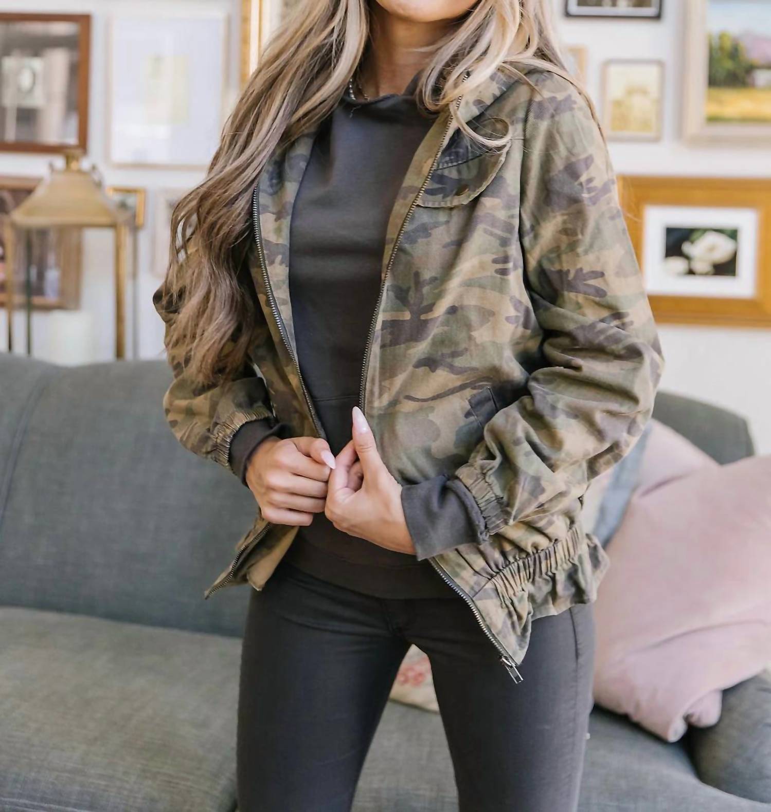Ampersand Ave - Camo Jacket