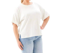Karen Kane - Ribbed Cuffed Sleeve Top