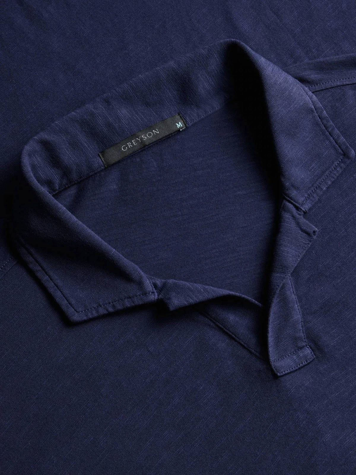 Greyson Clothiers - Men's Alpha Slub Johnny Collar Short Sleeve Polo