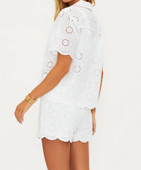 Beach Riot - Lexie Embroidered Top