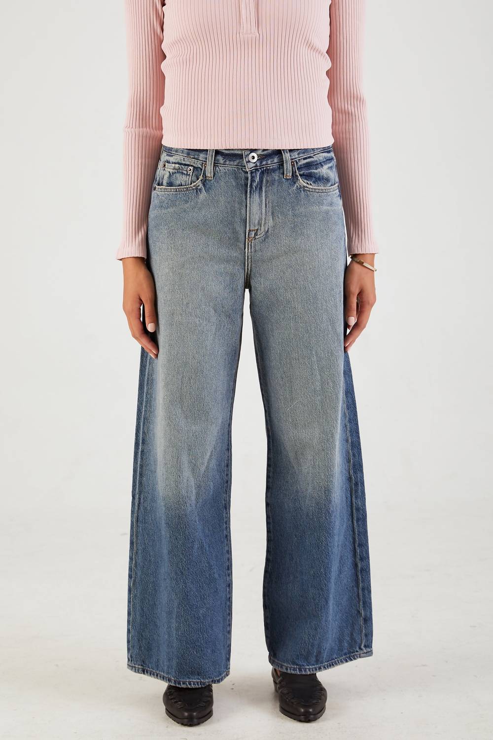 Nsf - Selena Wide Leg Jean