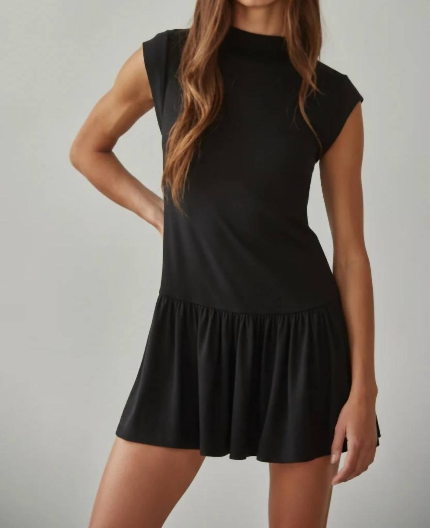 By Together - Knit Mock Neck Mini Dress