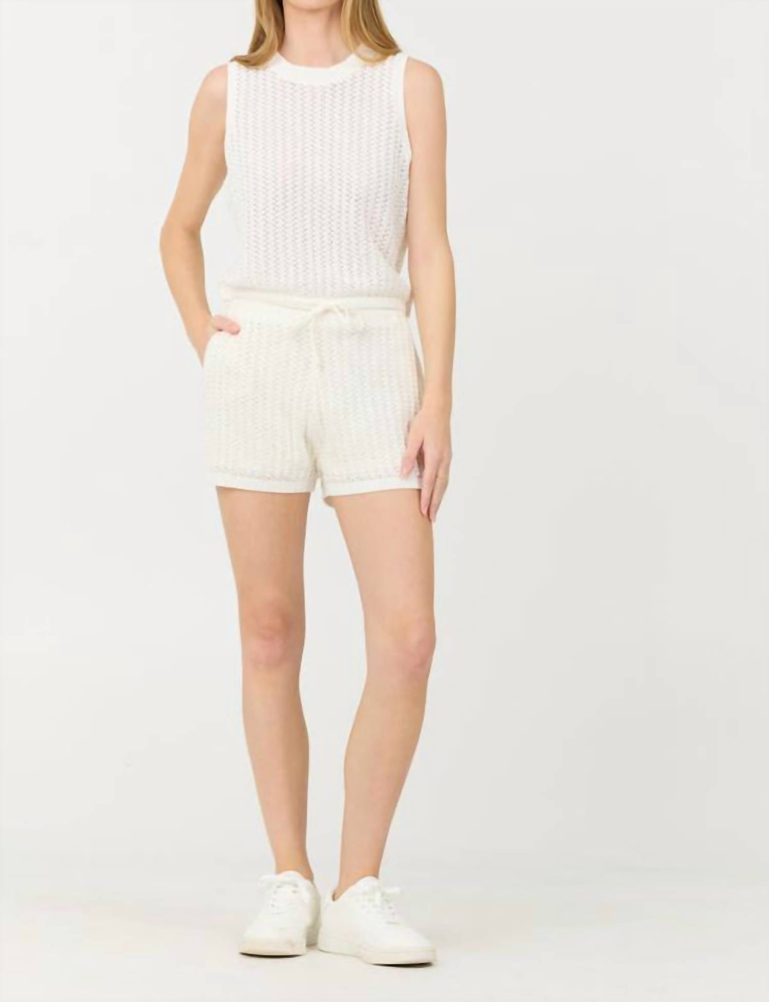 Vintage Havana - Crochet Pocket Shorts