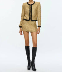 Alice + Olivia - Landon Cropped Jacket