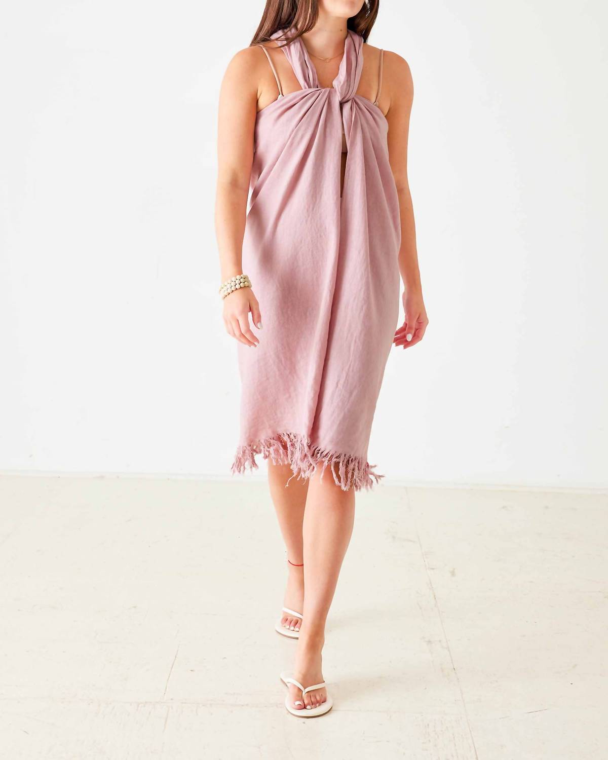 Mersea - Hermosa Linen 3-way Wrap