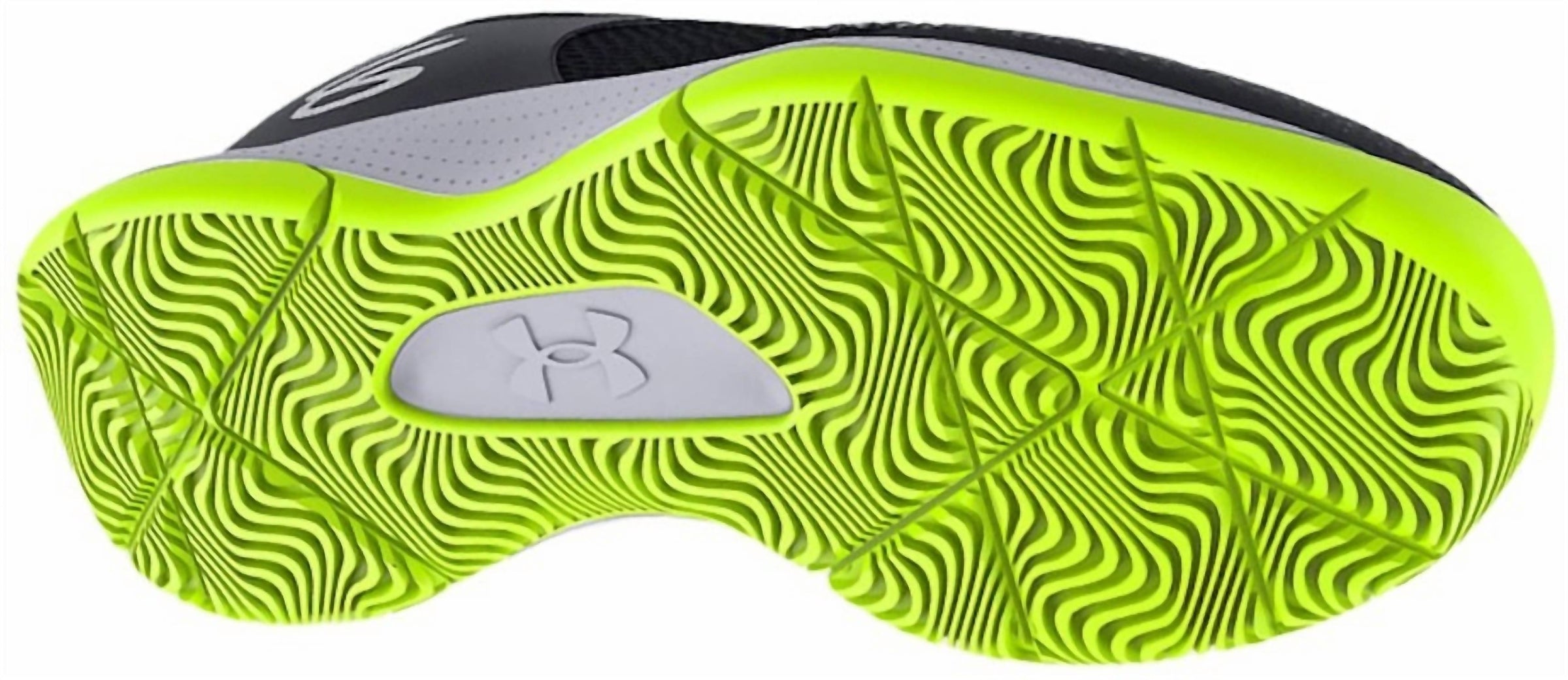 UNDER ARMOUR Unisex Curry Shoes in black green - sneaker - detail view