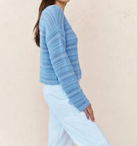 Bella Dahl - Textured Crew Neck Sweater
