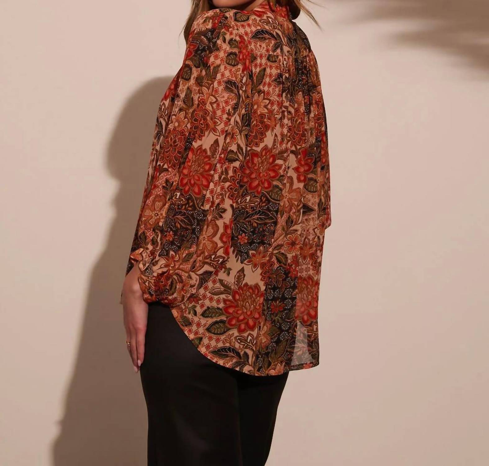 Dress Forum - Paisley Batwing Blouse