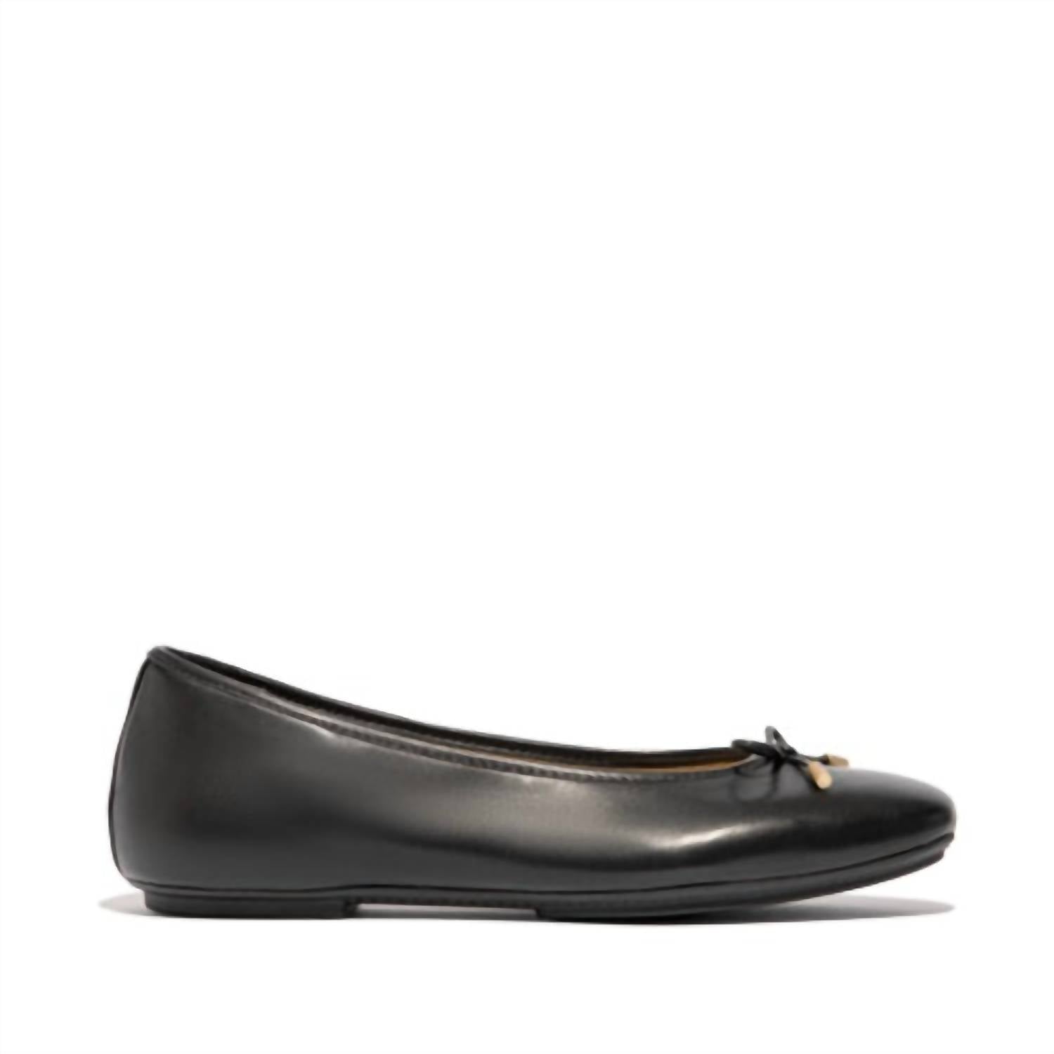 Fitflop - Women Delicato Bow Soft Leather Ballet Flat