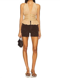 Free People - Tippi Vegan Suede Short