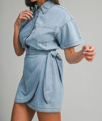 Mable - Ruby Shirt Dress