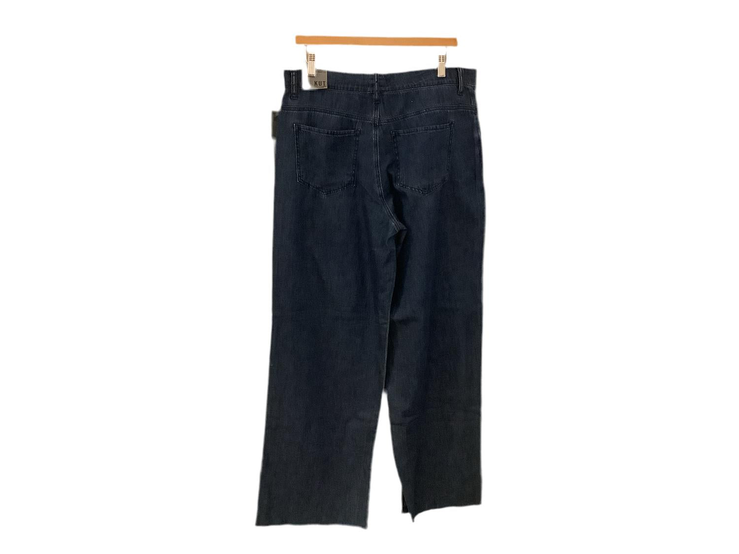 KUT FROM THE KLOTH Women's Maggie High Rise Fab Ab Jeans in excitement - women's jeans - detail view