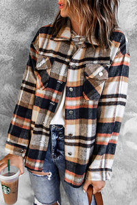 Kustom Kreations Goods - Multicolor Plaid Casual Button Up Jacket