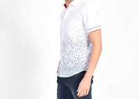 Eight X - Fluttering Hummingbird and Flounder Short Sleeve Shirt