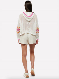 Wispr - Wave Pointelle Hoodie