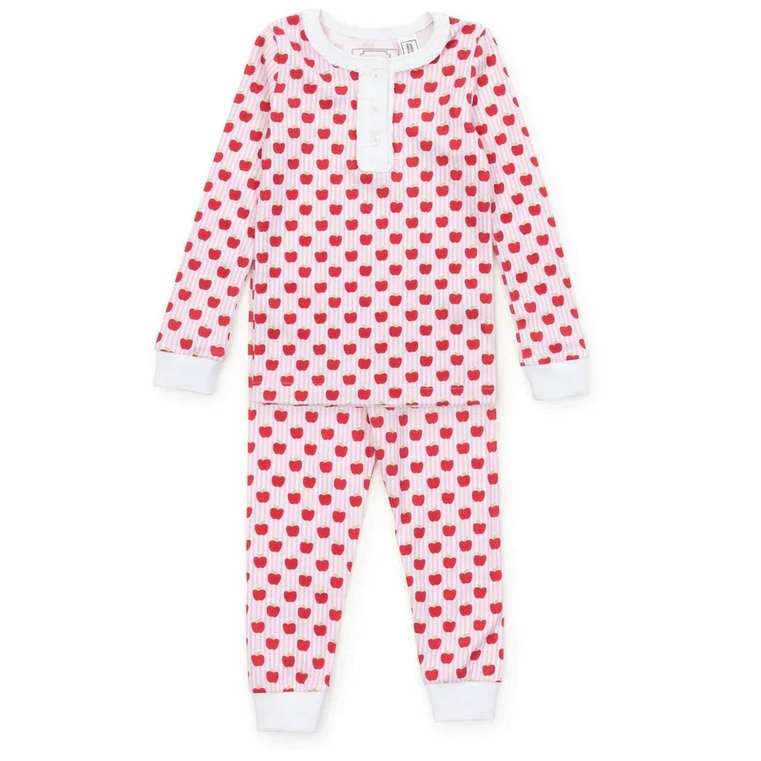 Lila + Hayes - Girls' Pima Cotton Pajama Pant Set