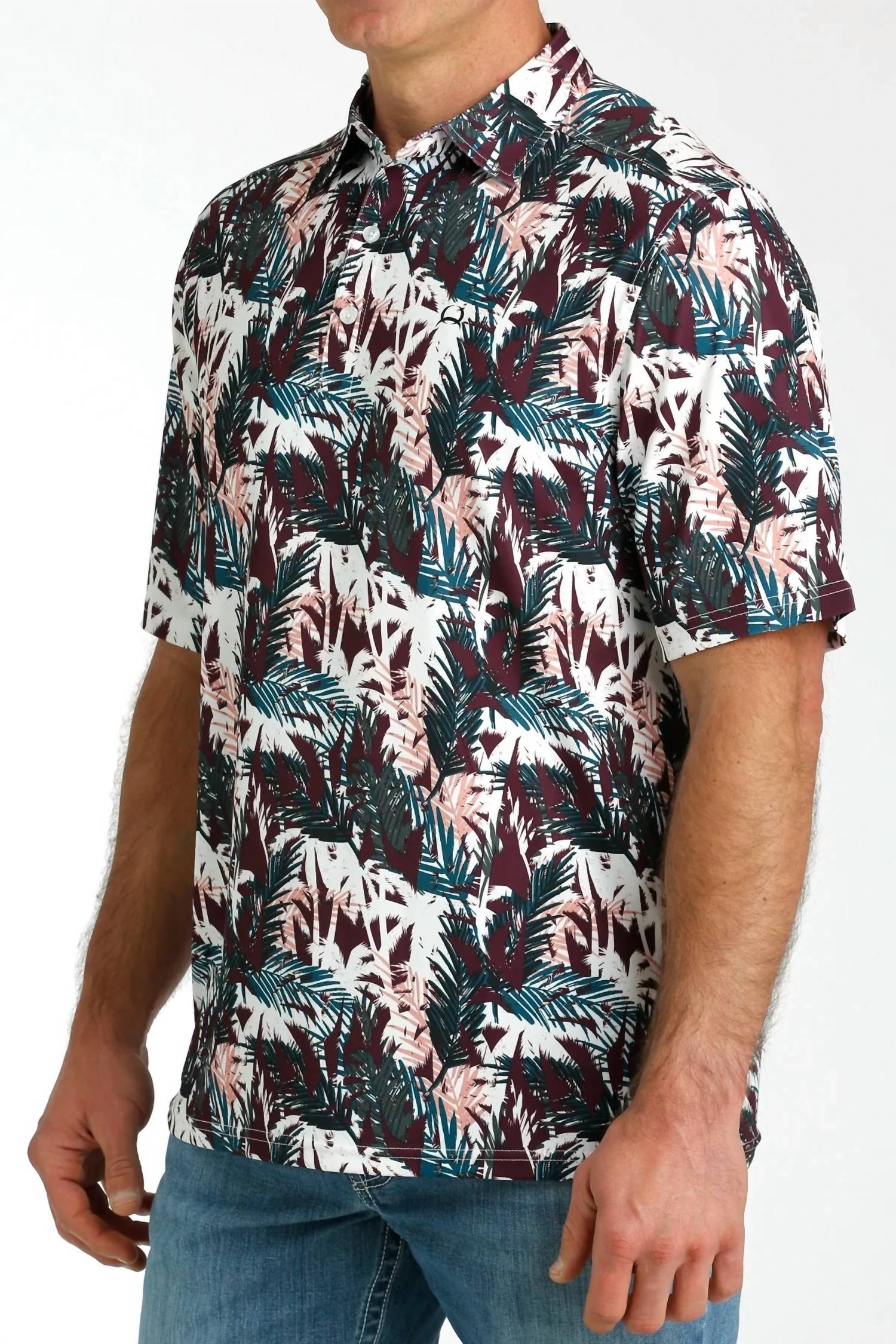 CINCH ARENAFLEX Polo Shirt in multi - men's t-shirt