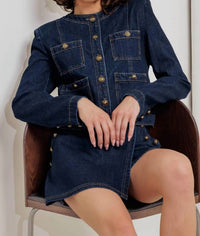 Flying Tomato - Washed Denim Jacket